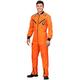 Adult Orange Astronaut Jumpsuit Fancy Dress Costume Medium