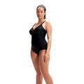 Speedo Women's Brigitte Swimsuit, Black, 40