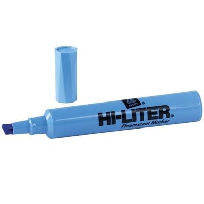 Avery Desk Style  Chisel Point Highlighter - Fluorescent Blue Ink