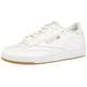 Reebok Women's Club C 85 Sneaker, White Light Grey Gum, 3 UK