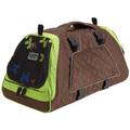 PetEGO JET SET GB FF S Forma New Frame Tasche Schmetterling, grün/braun