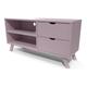 Meuble TV Scandinave bois Viking Violet Pastel