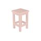 Tabouret droit bois made in France Rose Pastel