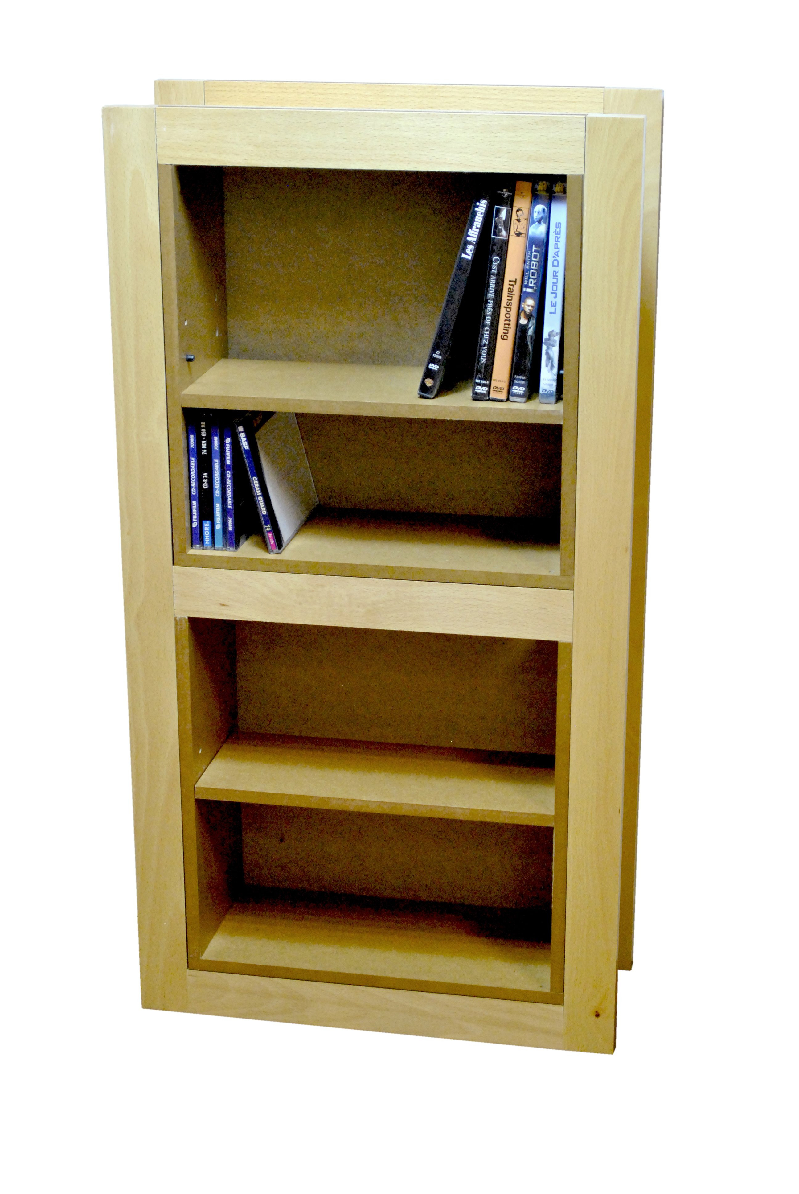 Etagère range CD rangement 140 CDs -