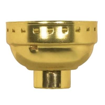Satco 81438 - 1/8IPS Solid Brass Shells and Caps with Paper Liners (80-1438)