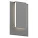 Reveal 11 3/4" High Textured Gray LED Outdoor Wall Light