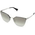 Prada Women's 0PR68TS 1BC5O0 63 Sunglasses, Silver/Gradientgreymirrorsilver