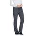 Cherokee Medical Uniforms LUXE SPORT Mid Rise Draw Pant (Size 2X-Short) Pewter, Polyester,Rayon,Spandex