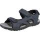 Geox Herren U Sandal Strada D Riemchensandalen, Blau Navy Dk Grey, 41 EU