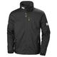 Helly Hansen Mens Crew Hooded Midlayer Jacket, S, Black