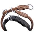 Nobby 78775-05 Hundehalsband Elchleder L: 70 cm, Ø 10 mm, schwarz