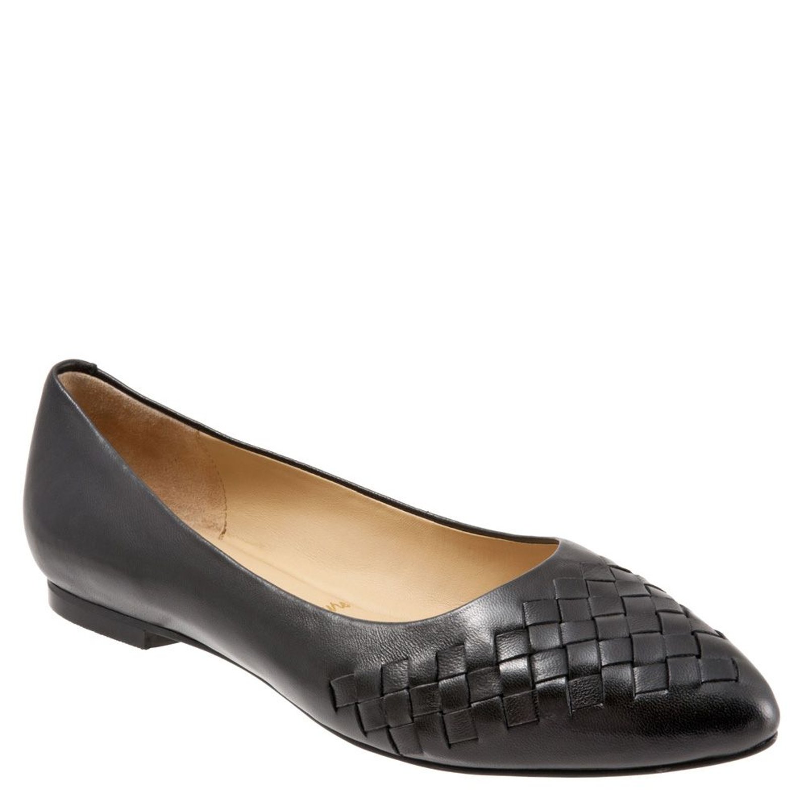 Trotters Estee Woven - Womens 9 Black Slip On W