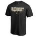 Men's Fanatics Branded Black Wake Forest Demon Deacons True Sport Soccer T-Shirt