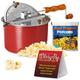 Whirley Pop 26006-AMZ Stovetop Popcorn Popper, Barn Red