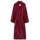 Bown of London Mens Baron Cotton Velour Dressing Gown - Claret - Extra Extra Extra Large