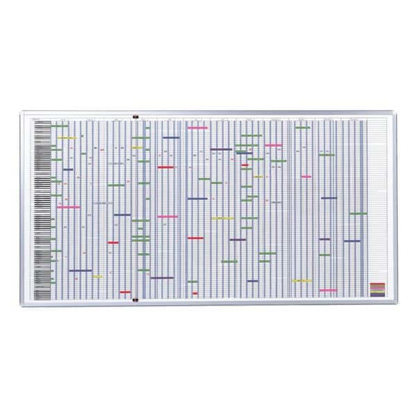 Franken Planungstafel »Jahresplaner SJP1990, für die Personalplanung«, inkl. reichhaltig grau Image
