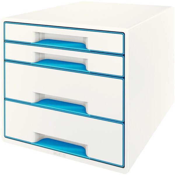 Leitz Schubladenbox »WOW Cube 5213« blau, 28.7x27x36.3 cm
