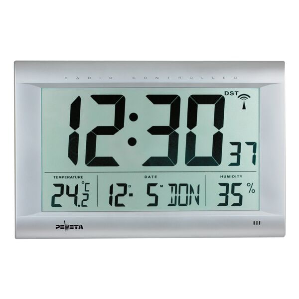 Peweta Uhren Funk-Digitaluhr 51.106.093 Image