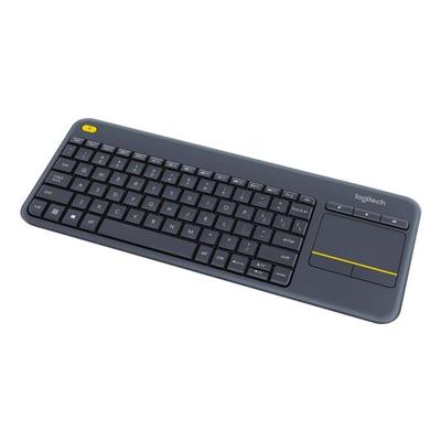 Kabellose Tastatur mit Bluetooth »K400 Plus schwarz« schwarz, Logitech