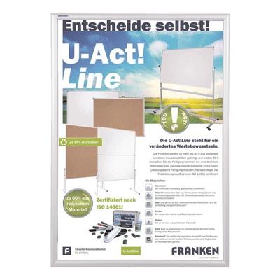 Feuerfester Wechselrahmen »BS1804« grau, Franken, 62.5x87.2x1.2 cm