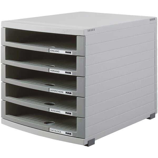 HAN Schubladenbox »CONTUR« grau, 30x30.7x38.2 cm