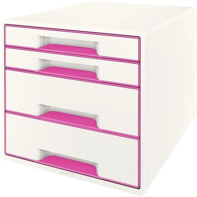 Schubladenbox »WOW Cube 5213« pink, Leitz, 28.7x27x36.3 cm
