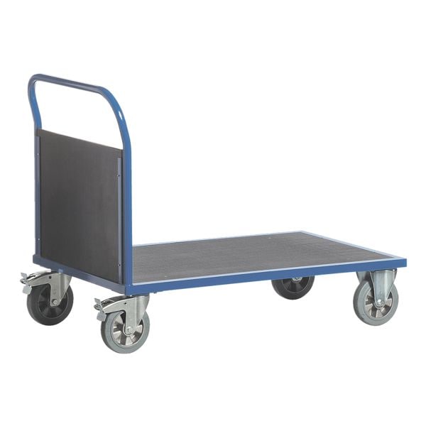 ROLLCART Stirnwandwagen 160x80 cm Ladefläche blau, 172x99x80 cm Image