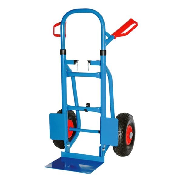 SZ Metall Sackkarre »faltbar« blau, 50x120x50 cm Image