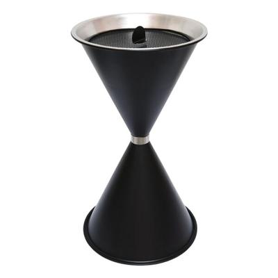 Stand-Aschenbecher »spitze Kegel« schwarz, SZ Metall, 40x71 cm