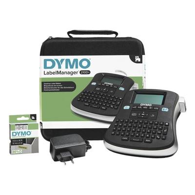 Labelmanager »LM 210 D+« Beschriftungsgerät im Set schwarz, Dymo, 15.5x6.4x16.5 cm