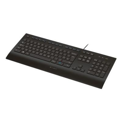 Logitech Kabelgebundene Tastatur »K280e schwarz« schwarz, 45.9x2 cm