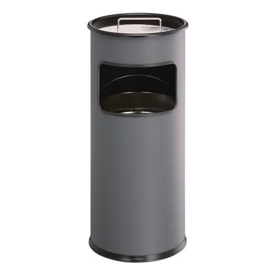 Durable Stand-Papierkorb mit Ascher grau, 62 cm Image
