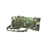 NcSTAR Vism Tactical Rifle Scabbard 22in Woodland Camo CVRSCB2919WC