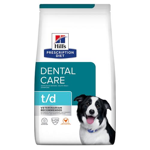 10kg t/d Dental Care Huhn Hill's Prescription Diet Hundefutter trocken