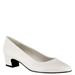 Easy Street Prim - Womens 8.5 White Pump W2