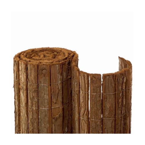 Sichtschutz Rindenmatte Country Sichtschutzzaun, 0,9x3 m