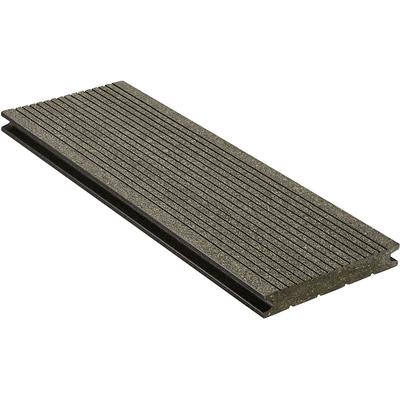 NATURinFORM WPC-Terrassendiele 21x139 mm DIE KOMPAKTE anthrazit, 3000 mm, massiv Image