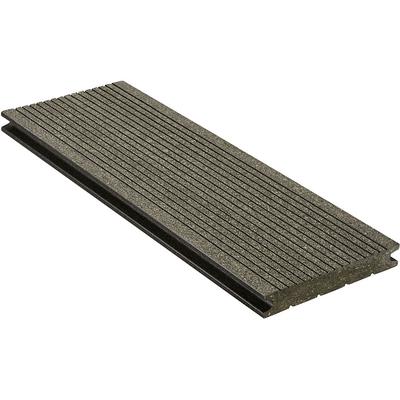 NATURinFORM WPC-Terrassendiele 21x139 mm DIE KOMPAKTE anthrazit, 3000 mm, massiv