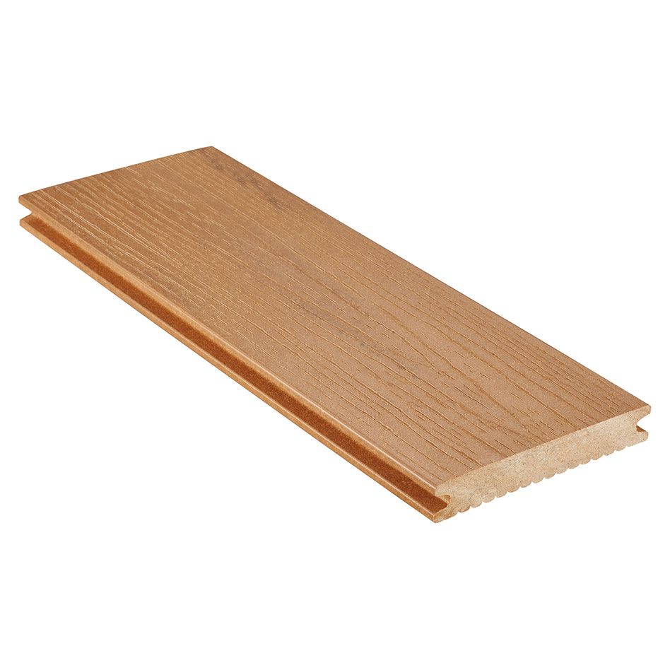NATURinFORM WPC-Terrassendiele 21x139mm DIE NATURLINIE eichenbraun massiv, 3000 mm Image