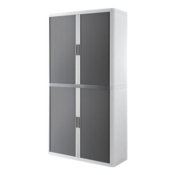easyOffice Rollladenschrank »easyOffice« 110 x 204 cm weiß, 110x204x41.5 cm Image