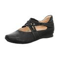 Think CHILLI , Damen Riemchenballerinas, Schwarz (SZ/K794 02), 40 EU (6.5 UK)