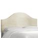 Alcott Hill® Mccree Velvet Panel Headboard Upholstered/Velvet in White/Brown | 54 H x 41 W x 4 D in | Wayfair ALCT2135 25541039