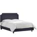 Red Barrel Studio® Low Profile Standard Bed Upholstered/Linen | 51 H x 78 W x 83 D in | Wayfair 2EB66C021AD2428F8700341BFFA9DDA2