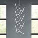 Wade Logan® Dejong 20 - Light Sputnik Modern Linear LED Chandelier Metal in Gray | Wayfair BRAY3347 38178824