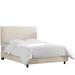 Latitude Run® Upholstered Low Profile Standard Bed Metal/Linen in Brown | 49 H x 41 W x 78 D in | Wayfair 96B04AE632BA4FF1B5781E5430E338FF