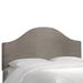 Alcott Hill® Mccree Velvet Panel Headboard Upholstered/Velvet in White/Brown | 54 H x 74 W x 4 D in | Wayfair ALCT2135 25541086