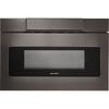 Sharp Insight Flat Panel 23" 1.2 cu.ft. Microwave Drawer, Stainless Steel in Black | 15.9 H x 23.9 W x 23 D in | Wayfair SMD2470AH