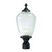 Charlton Home® Quinton Matte 1 -Light 20.25"H Lantern Head Metal in Black | 20.25 H x 9 W x 9 D in | Wayfair 9CB9ED5727204DB9A6D434DBF632E8E5