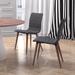 Corrigan Studio® St. Paul Side Chair Upholstered/Fabric in Gray | 33.9 H x 17.7 W x 20.9 D in | Wayfair CSTD1672 27278341