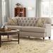 Canora Grey Lidwina Sofa Revolution Performance Fabrics®/Other Performance Fabrics in Brown | 37 H x 85 W x 38 D in | Wayfair